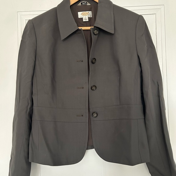 Talbots Jackets & Blazers - Talbots Charcoal Women's Suit Jacket